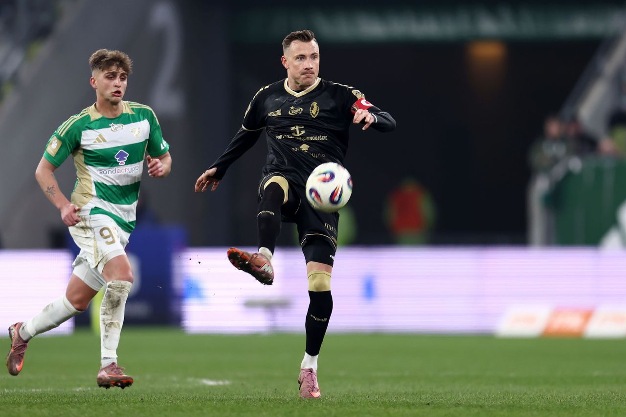 To jego gol dał zwycięstwo z Pogonią. "Wystarczyło tylko dołożyć nogę"