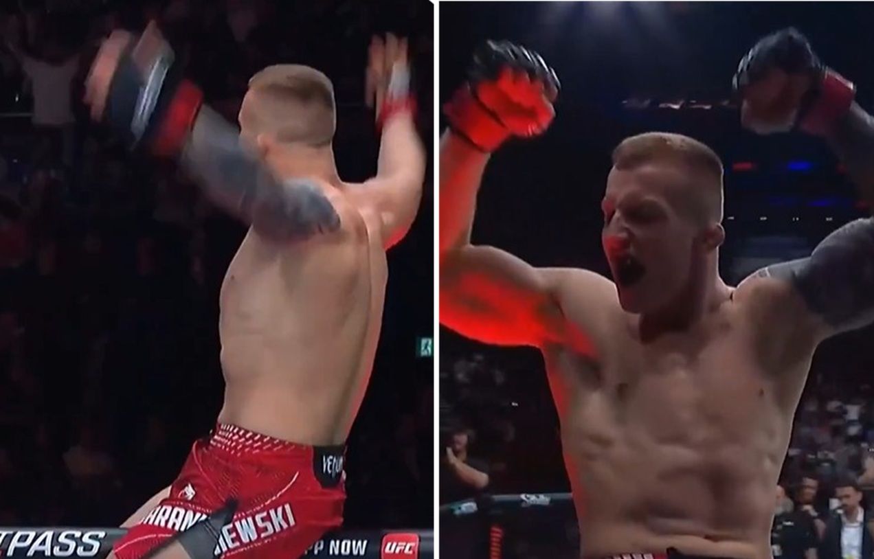 Będzie o tym głośno. Tak Polak zareagował na spektakularny triumf w UFC