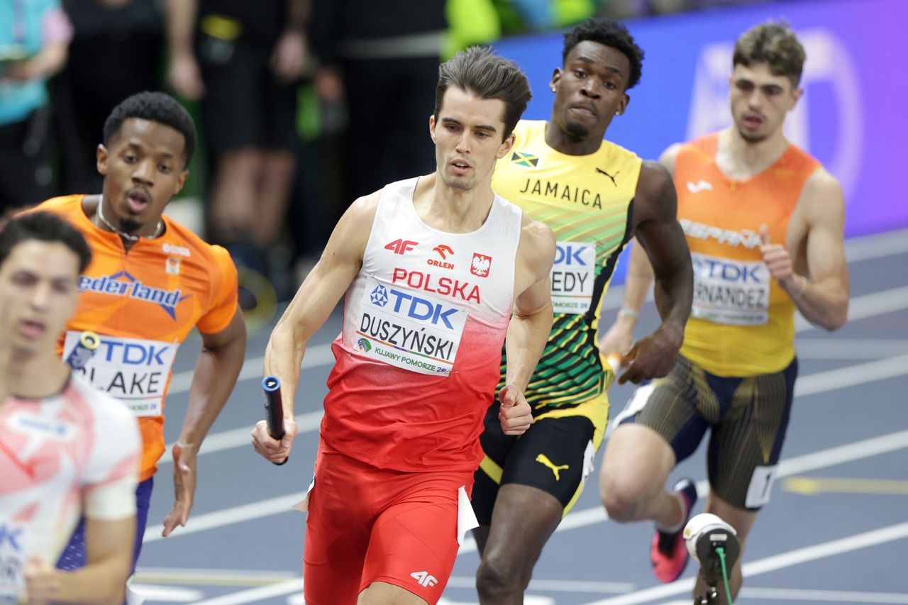 Sztafeta 4x400 m w finale ME Birmingham po dyskwalifikacji Francuzów