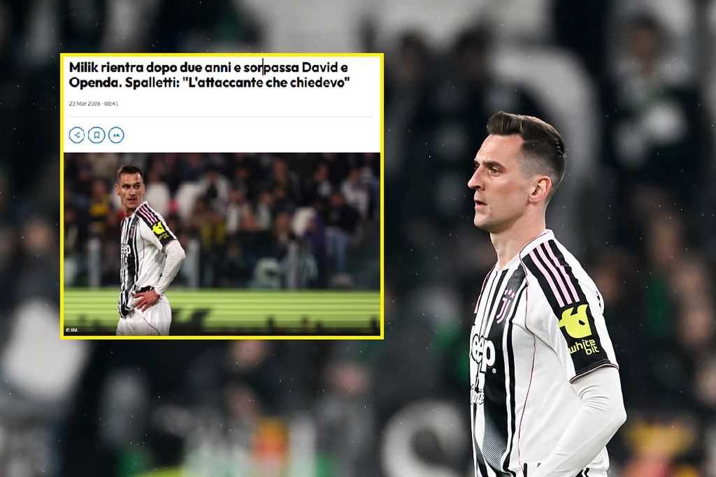 Wystarczyło 11 minut. Tak Włosi piszą o Miliku