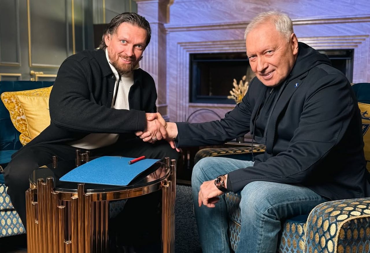Usyk podpisał umowę. To nowa rola