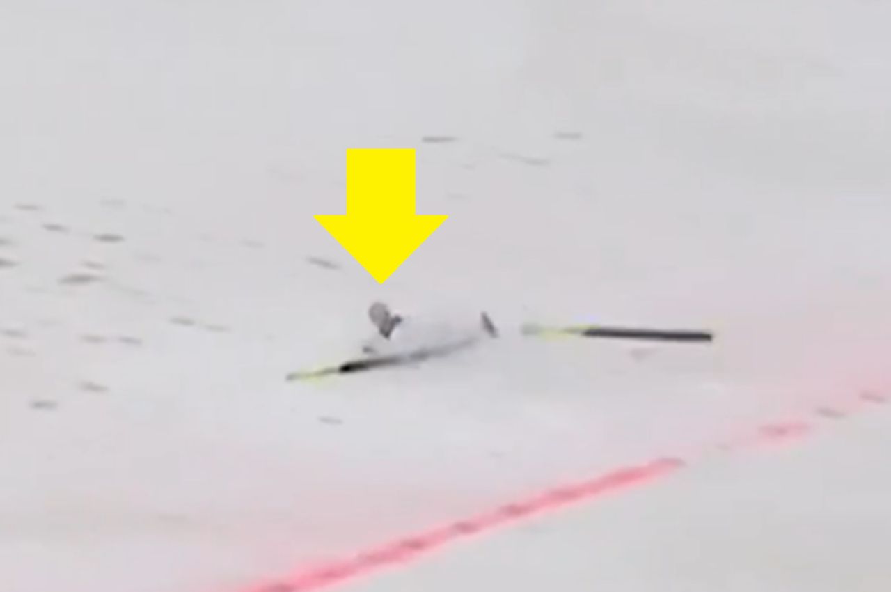 "O rety!". Tak wyglądał upadek Tomasiaka w Vikersund [WIDEO]