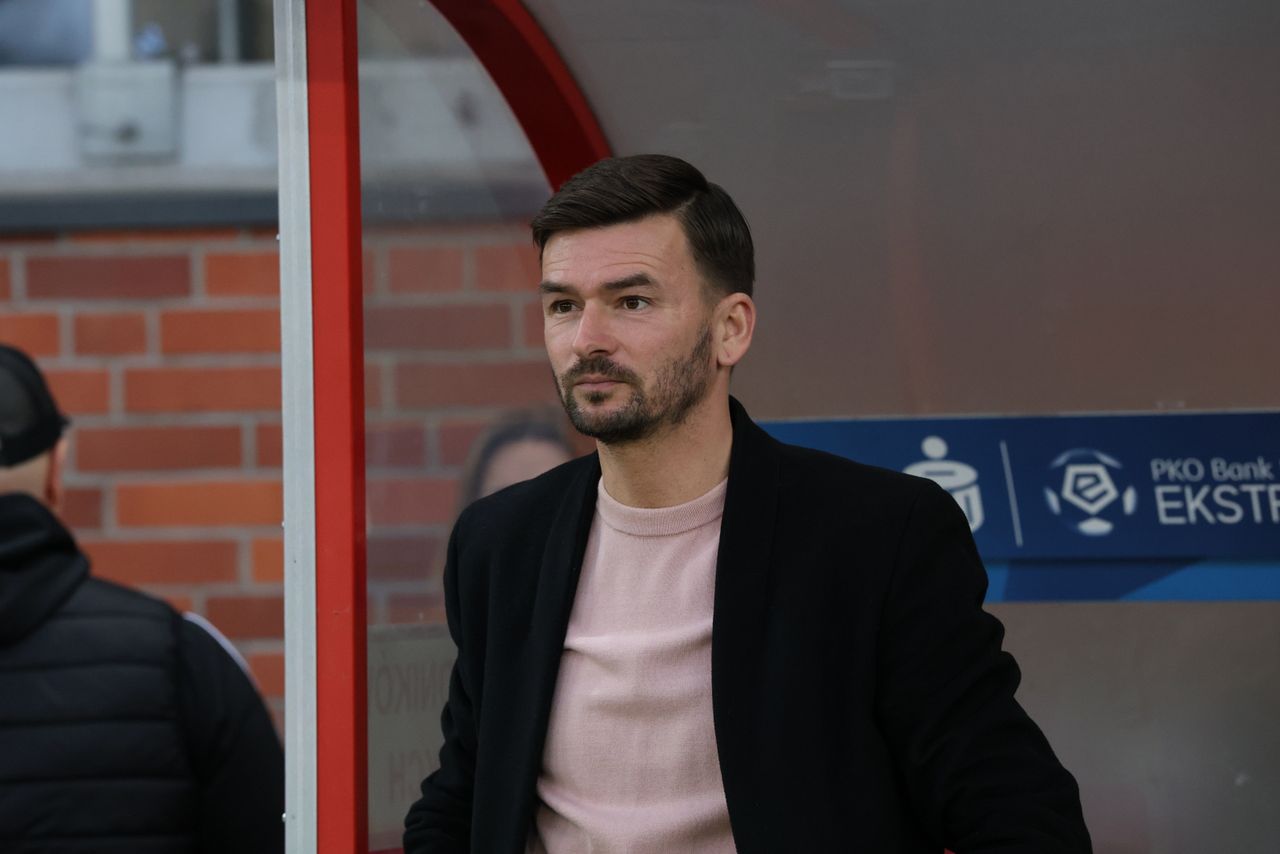 Trener Górnika bez euforii po remisie w Łodzi. "Można było wycisnąć więcej"