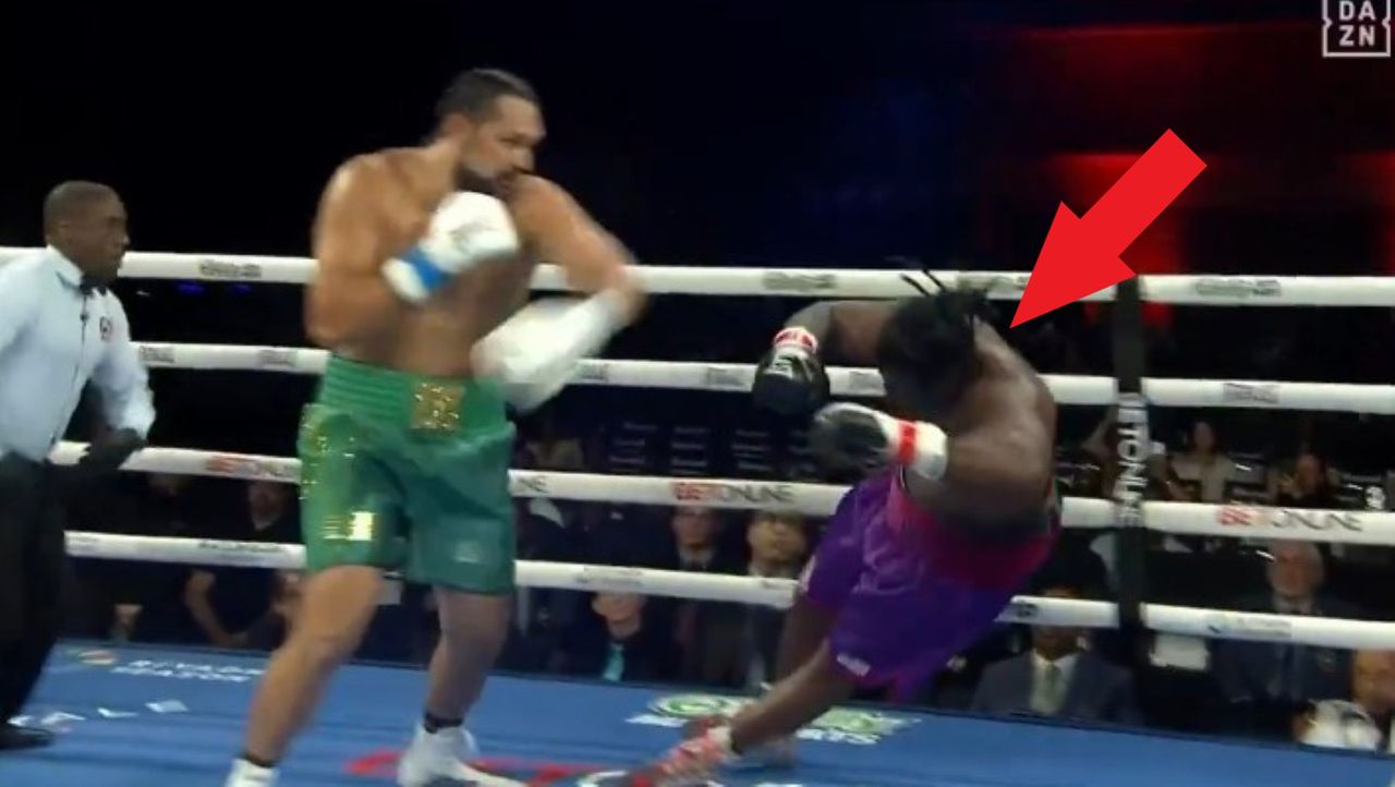 Co za nokaut! Padł jak kłoda