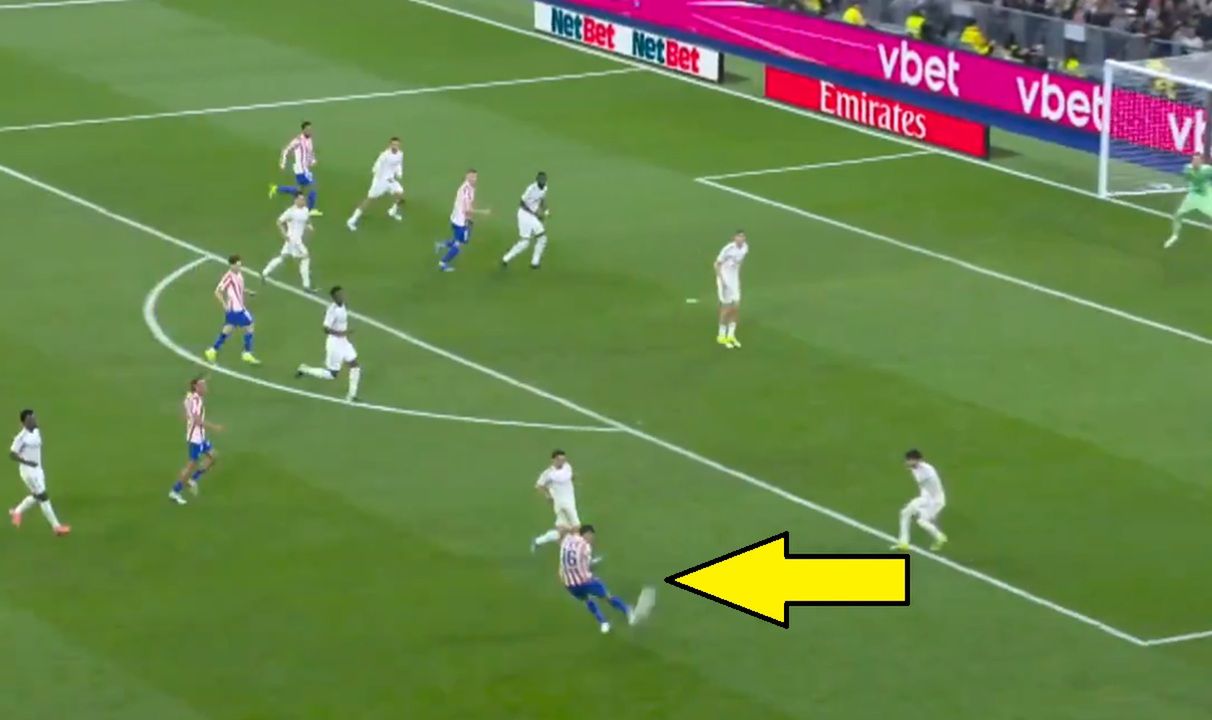 Kosmiczny gol w derbach Madrytu. Kibice na Bernabeu byli w szoku