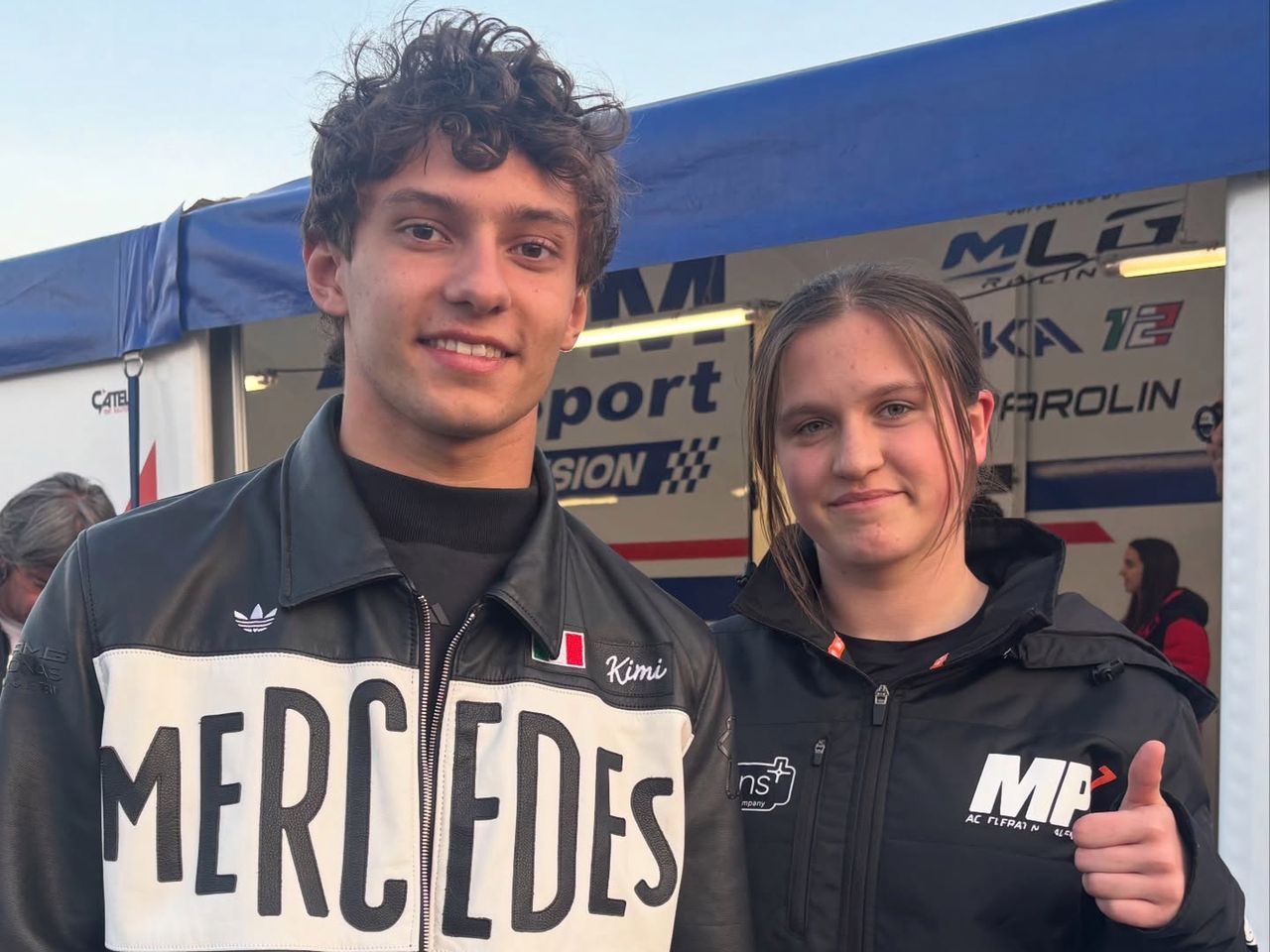Młoda Polka dostrzeżona przez gwiazdę F1. "Cieszę się"