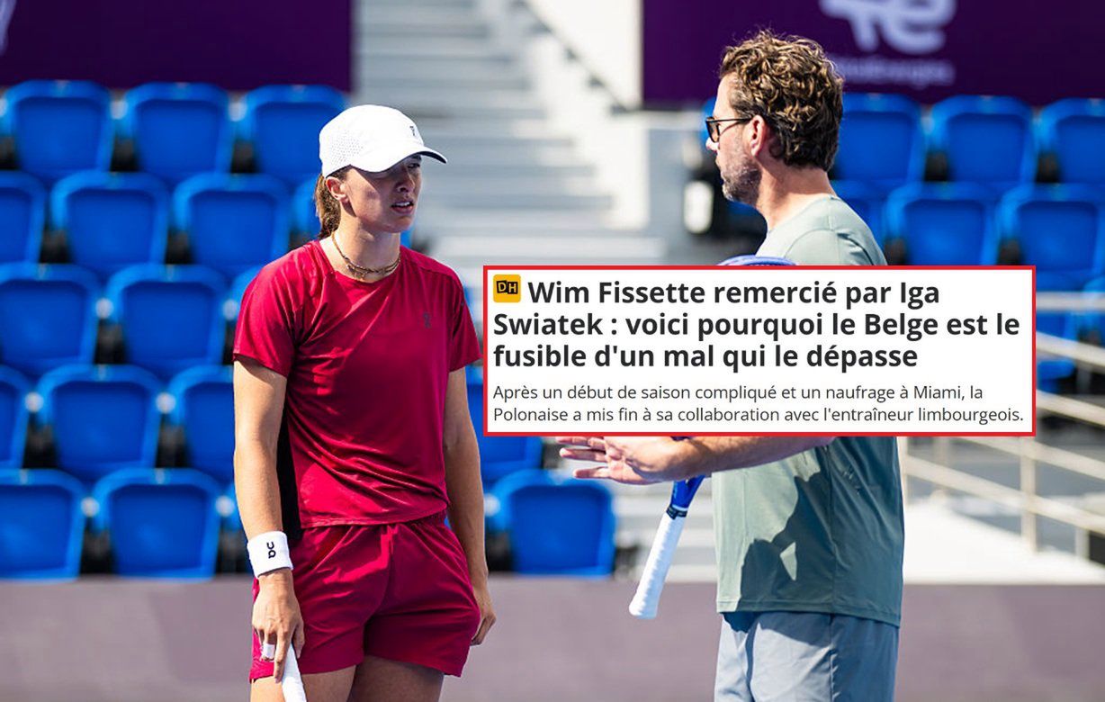 Belgowie oceniają decyzję Świątek. "Kozioł ofiarny"