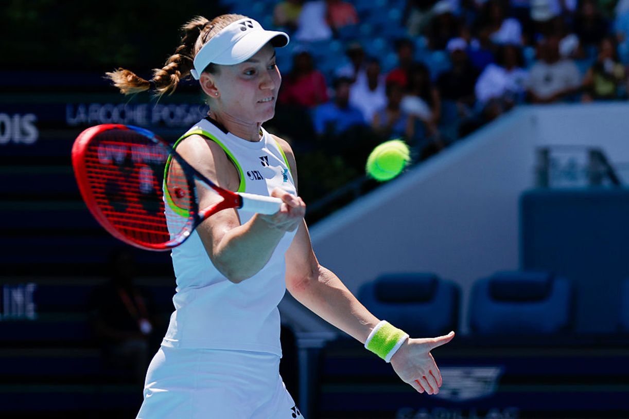 Rybakina była w opałach! Przełom nastąpił w drugim secie