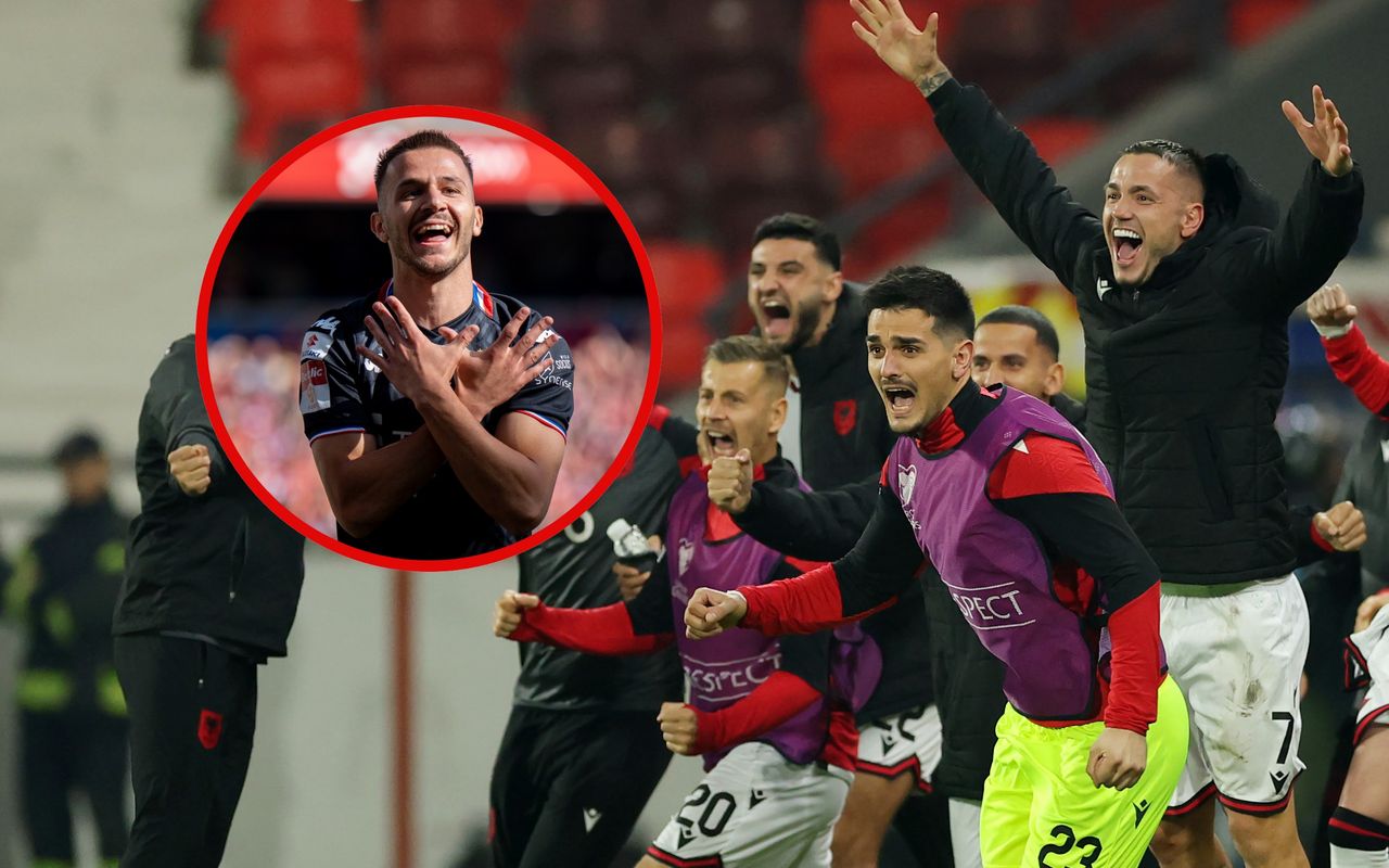 "Nastrój ekscytacji". W Albanii wierzą w awans kosztem Polski