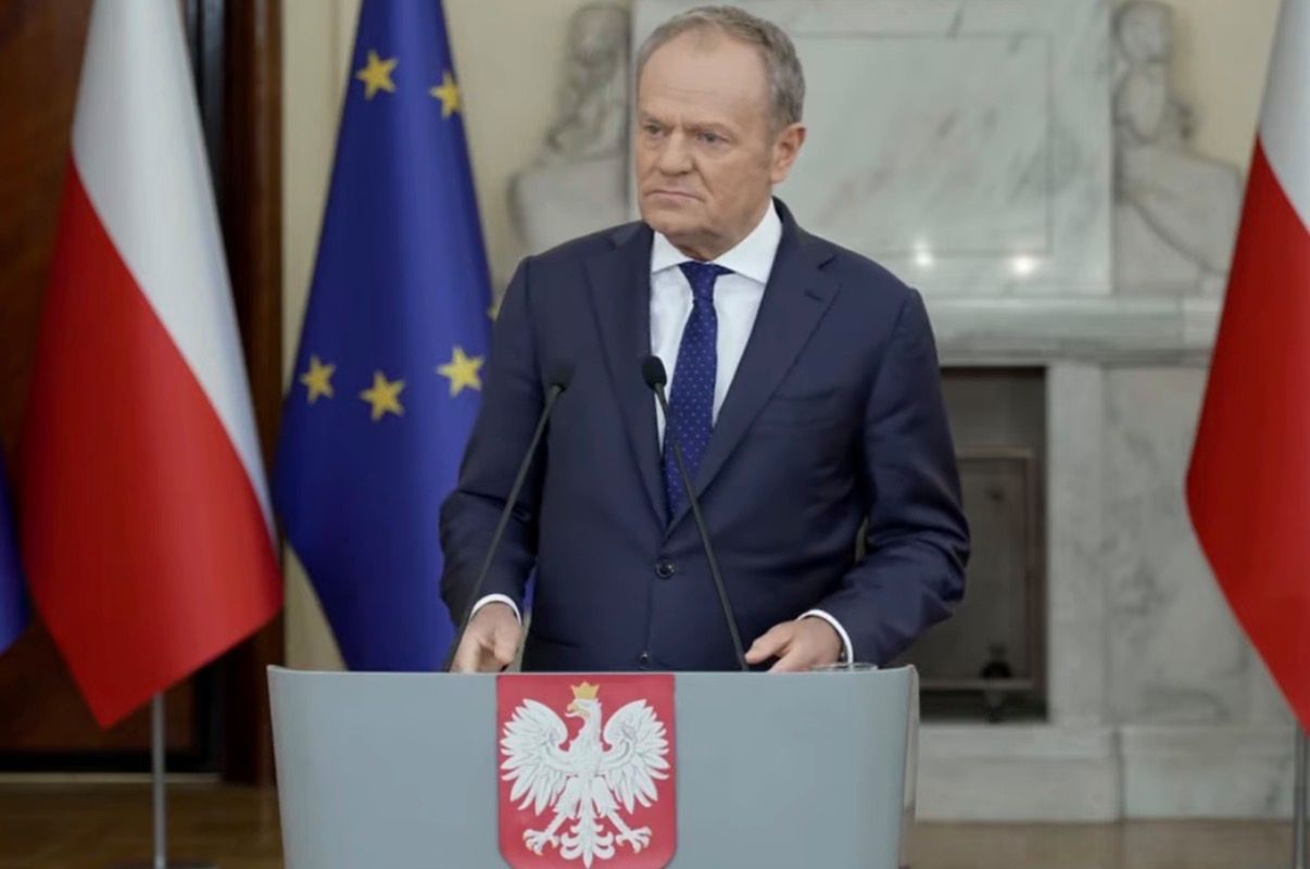 Tusk dostał pytanie o mecz z Albanią. "Mam serce pełne obaw"