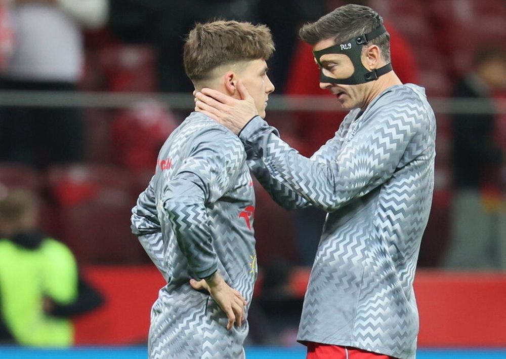 Sceny na treningu. Uwiecznili, co zrobił Lewandowski