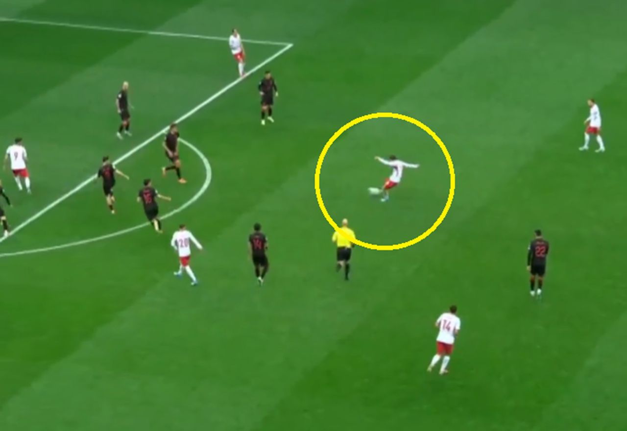 Ale huknął. Zobacz pięknego gola Piotra Zielińskiego