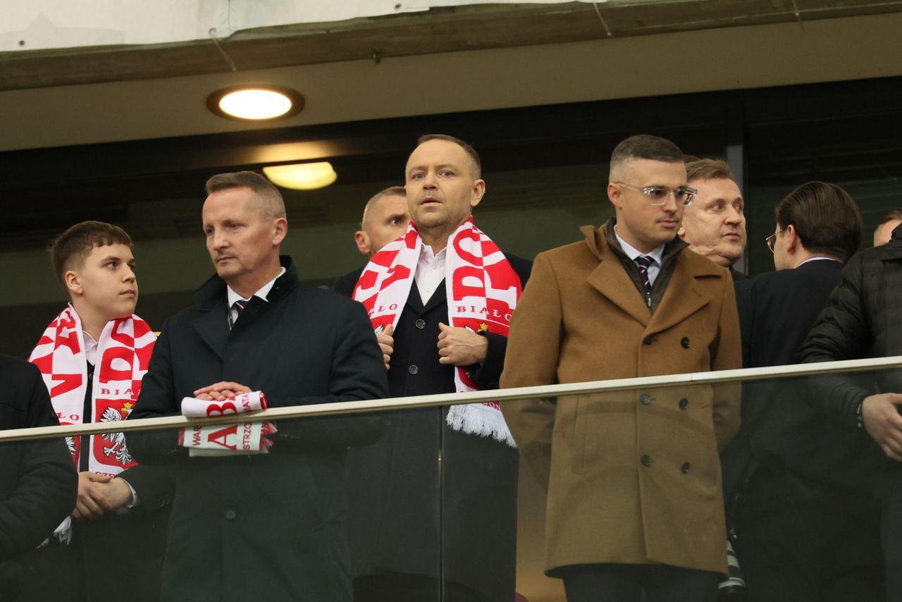 Było już po północy. Tak Karol Nawrocki podsumował mecz z Albanią