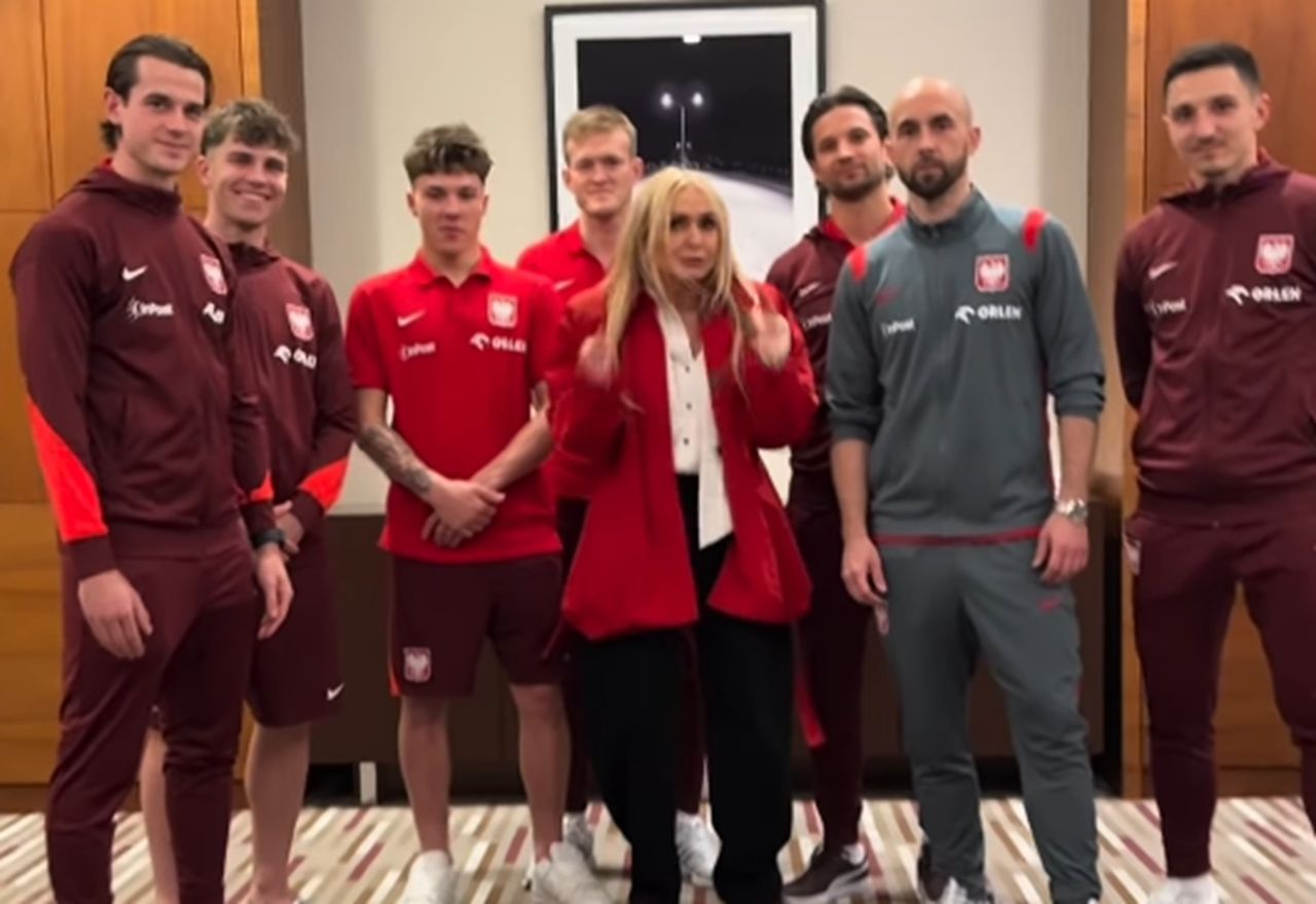 Monika Olejnik odwiedziła kadrowiczów. Nagrali film