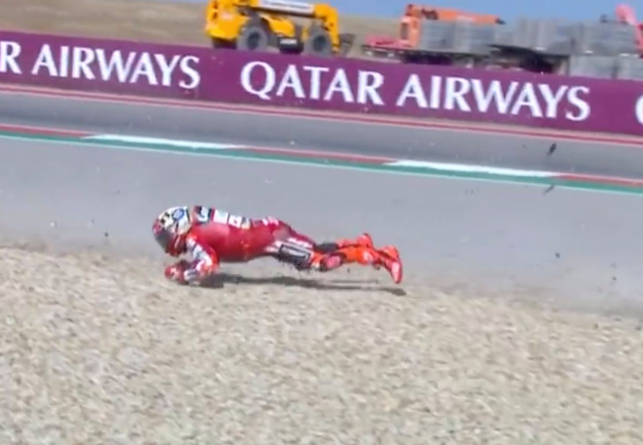 Wideo mrozi krew w żyłach. Mistrz świata rozbił się przy 190 km/h