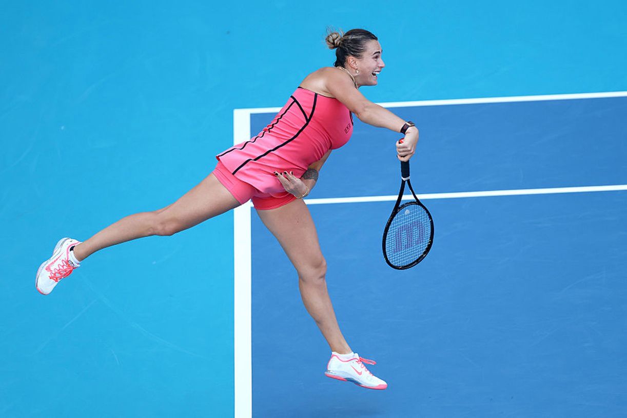 "Zamknijcie się". Sędzia natychmiast zareagował na zachowanie Sabalenki