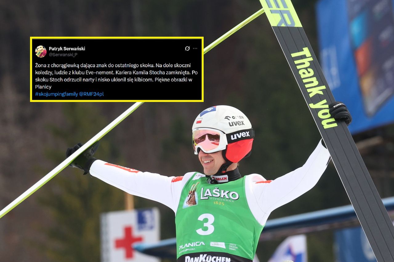 Eksperci poruszeni po ostatnim skoku Stocha. "Tęsknić będę zawsze"