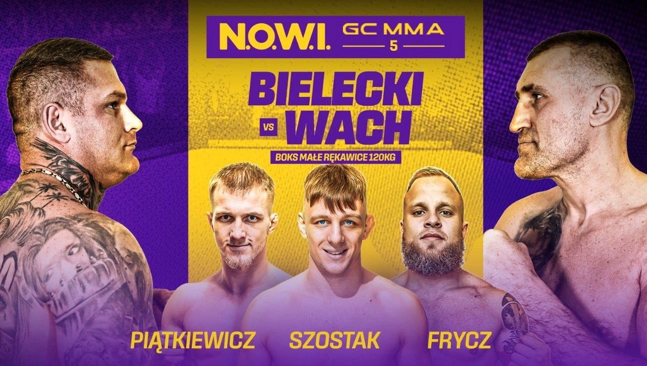 N.O.W.I. Game Changer MMA 5 już wkrótce. Mariusz Wach i przyszłość polskich sportów walki jednego wieczoru