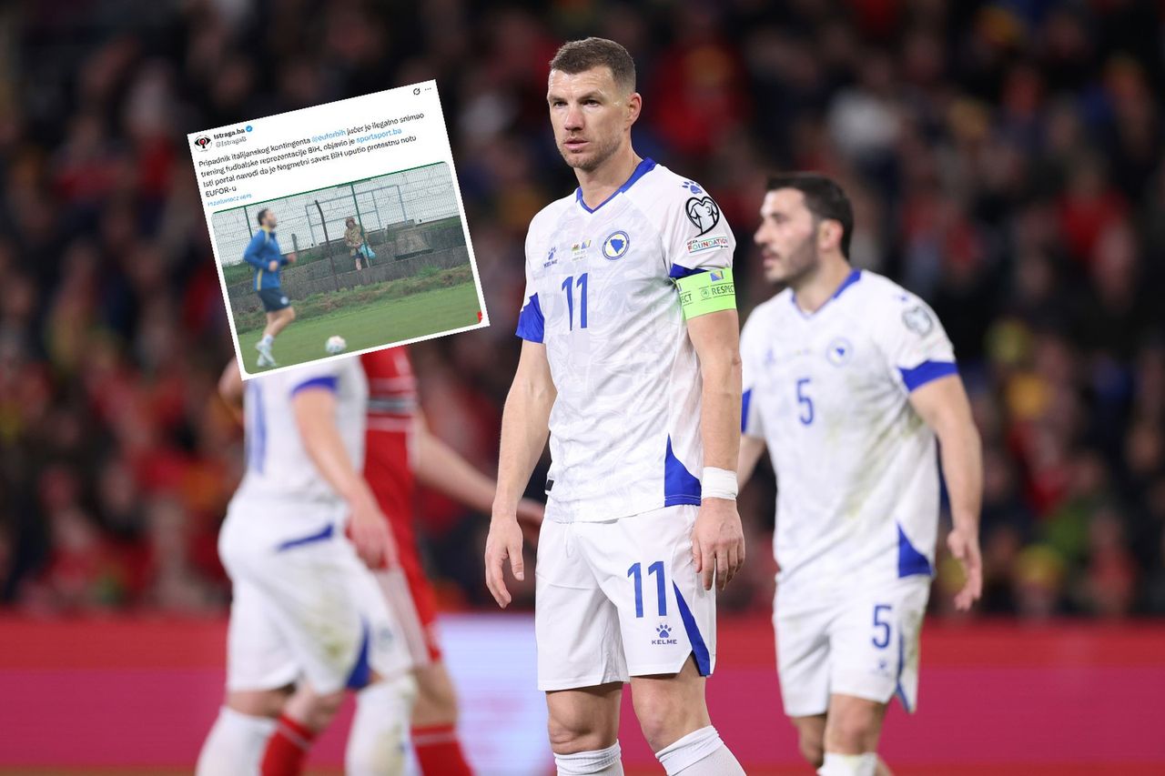 Afera przed barażem. Oskarżają Włochów o wysłanie szpiega