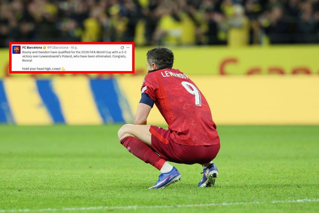 Barca wspiera Lewandowskiego