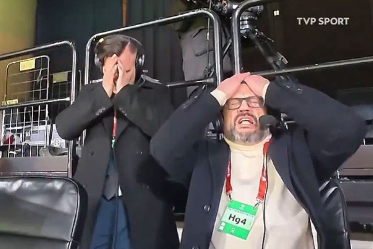 Ten moment złamał serca polskich kibiców. Komentatorów TVP też