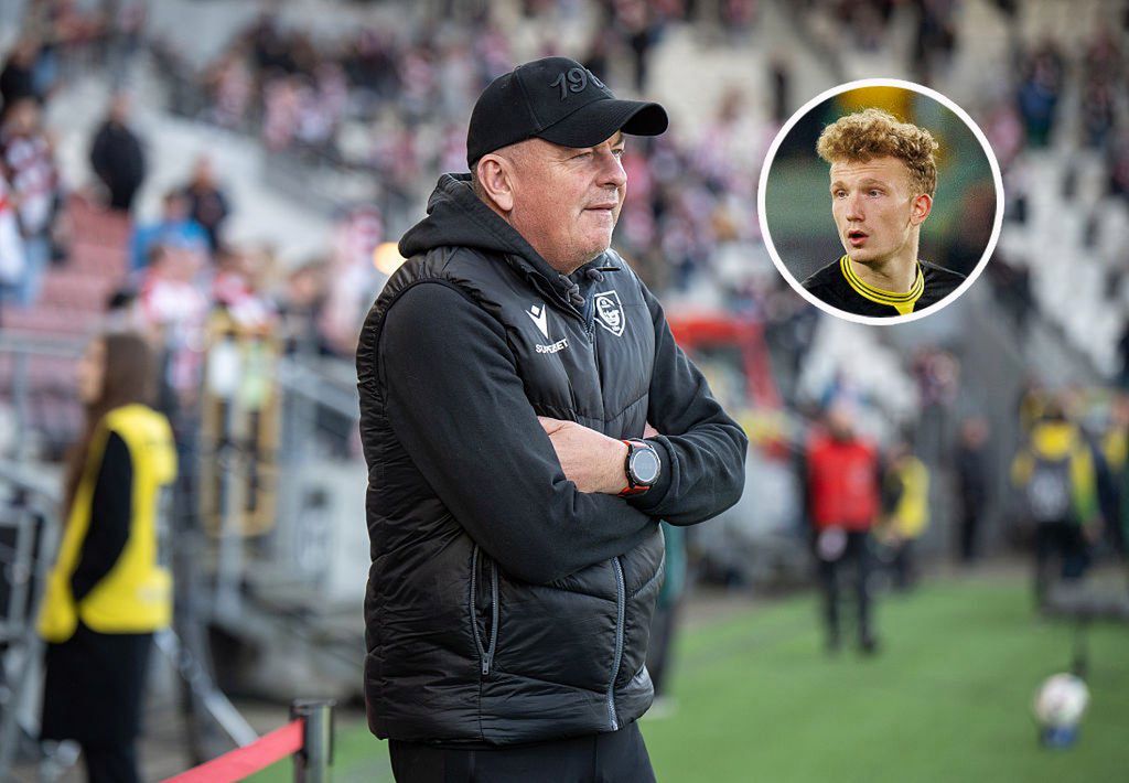 "Naderwanie mięśnia". Rafał Górak potwierdził uraz ważnego piłkarza