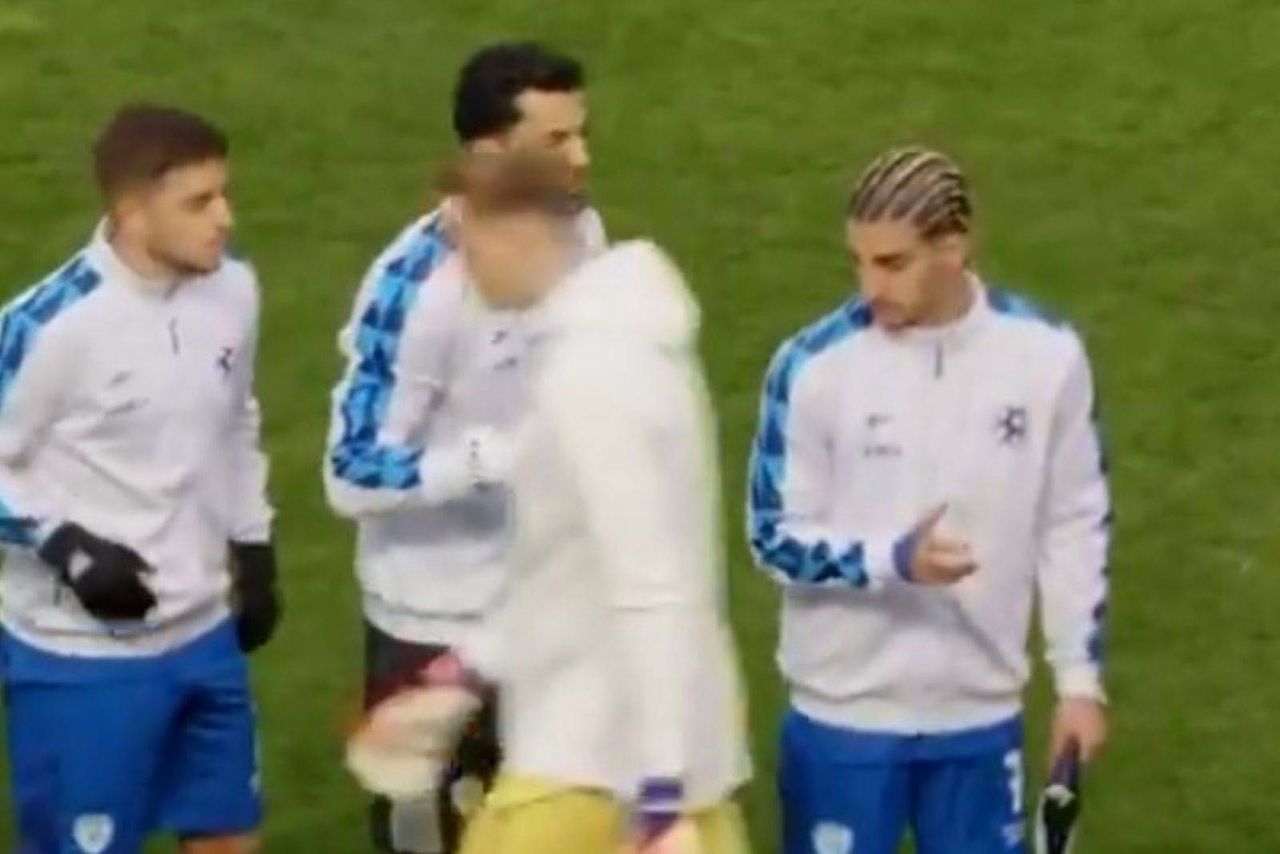 Tak potraktowali piłkarzy z Izraela. Wymowny gest