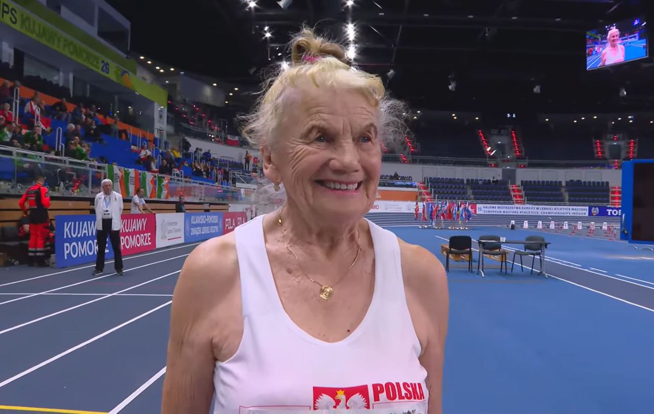 89-latka z Polski mistrzynią Europy. Startuje z rozrusznikiem serca