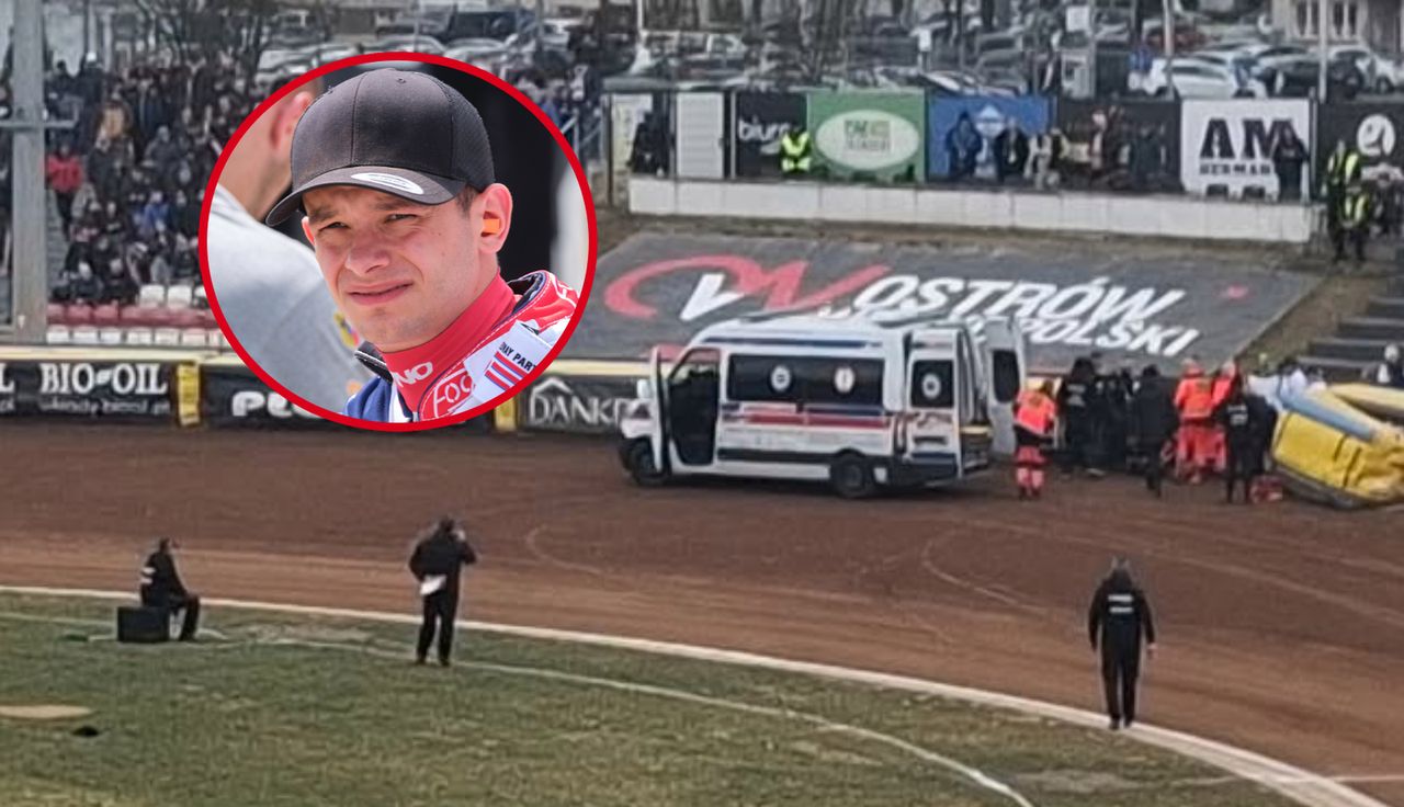 Żużel. Fatalne otwarcie sezonu w Ostrowie. Koszmarny wypadek zawodnika Hunters PSŻ