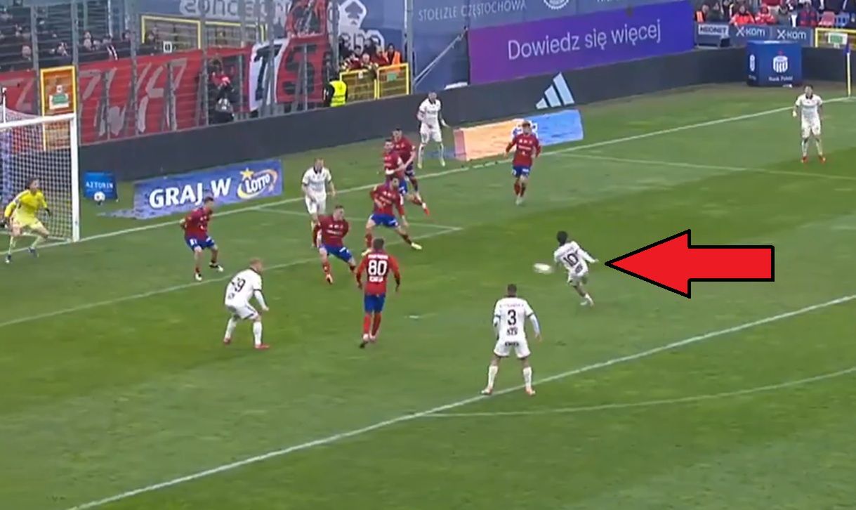 Szalona końcówka. Piękny gol i wielkie pretensje piłkarzy Widzewa [WIDEO]