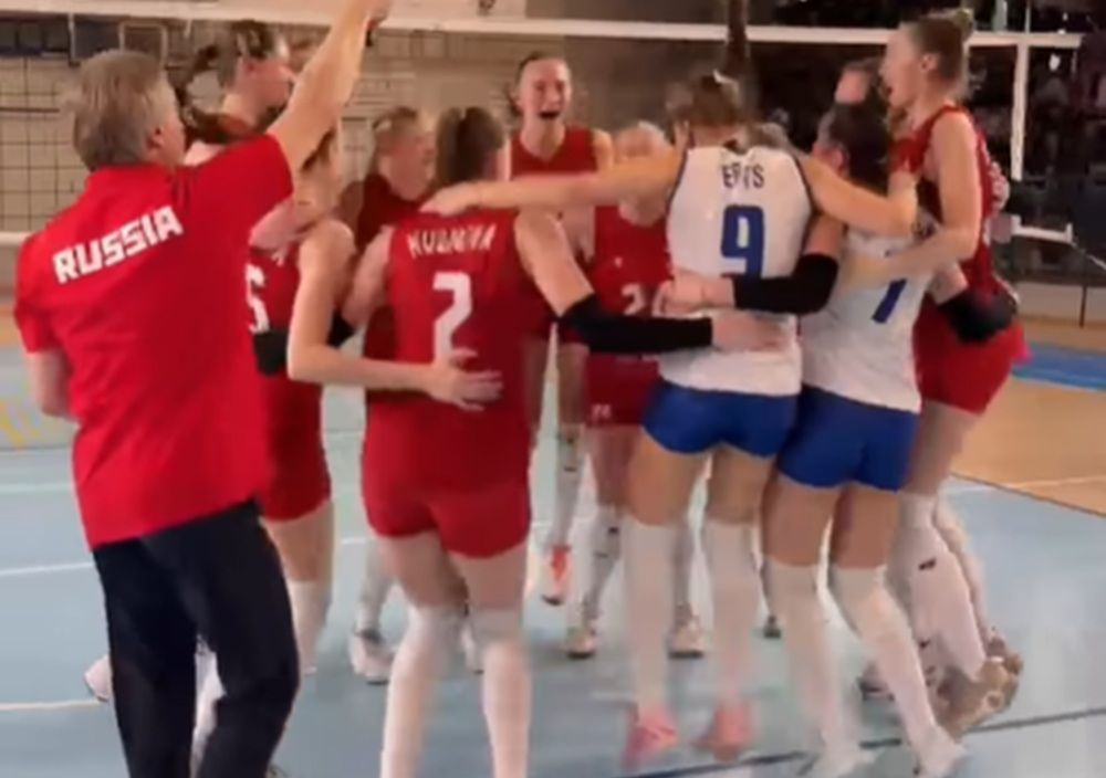 Mecz Rosji zakończony demolką. 25:6, 25:12, 25:7