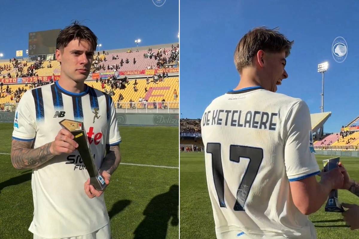 Tak "wkręcili" Zalewskiego. Zabawna scena po meczu Atalanty