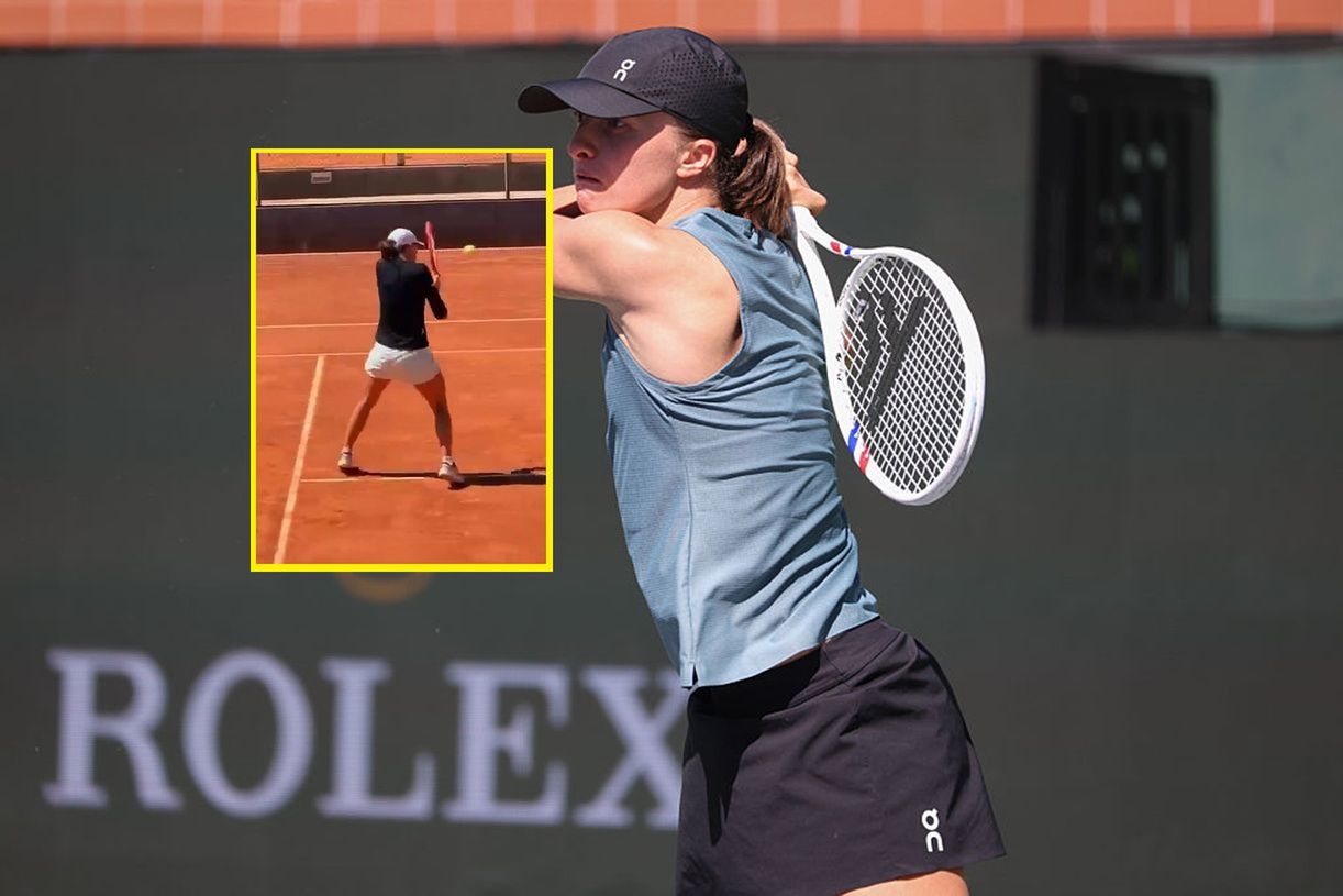 Nad tym Świątek pracuje z nowym trenerem. Wcześniej tego unikała