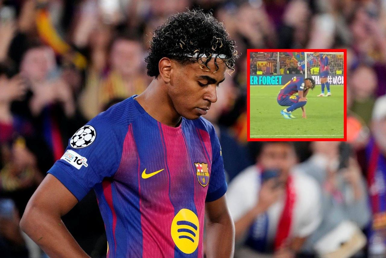 Reakcja Yamala mówi wszystko. Tylko spójrz, co zrobił po porażce