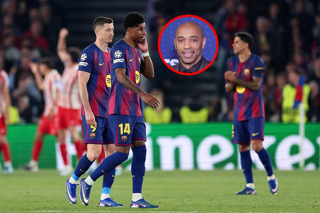 Henry staje w obronie FC Barcelony. Krytykuje sędziego