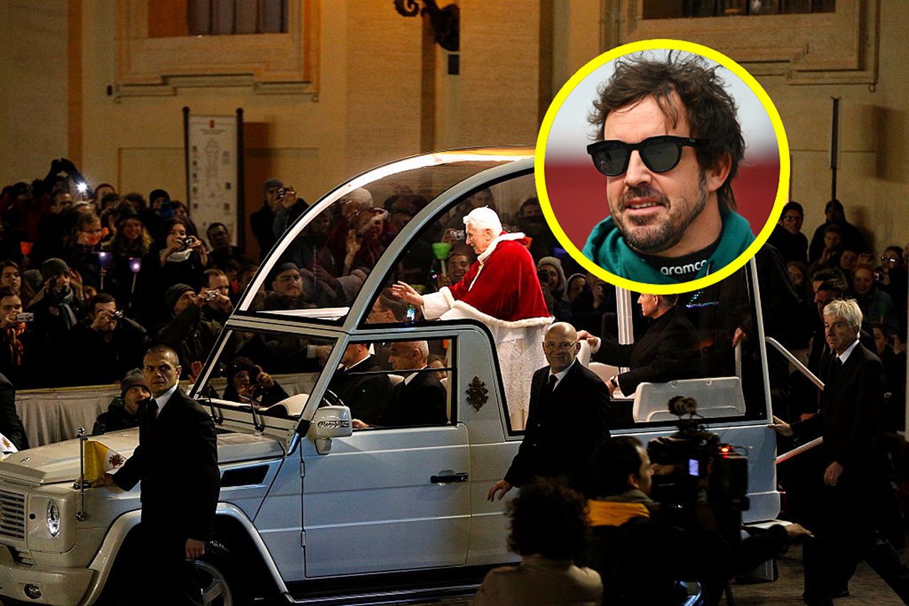 Gwiazda F1 miała poprowadzić papamobile. Watykan powiedział "nie"