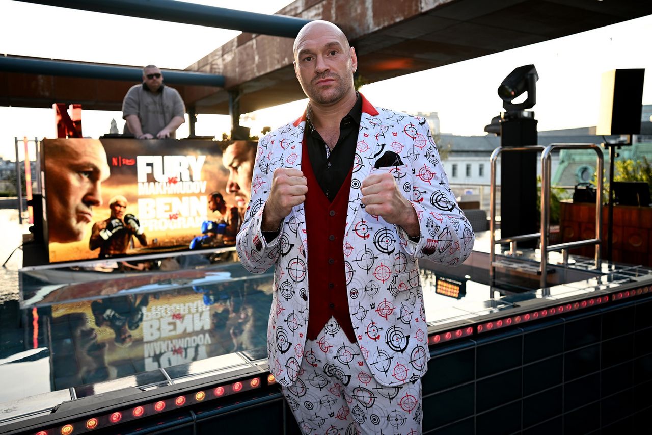 Tyson Fury - Arslanbek Makhmudov: kursy, typy transmisja (11.04.2026)