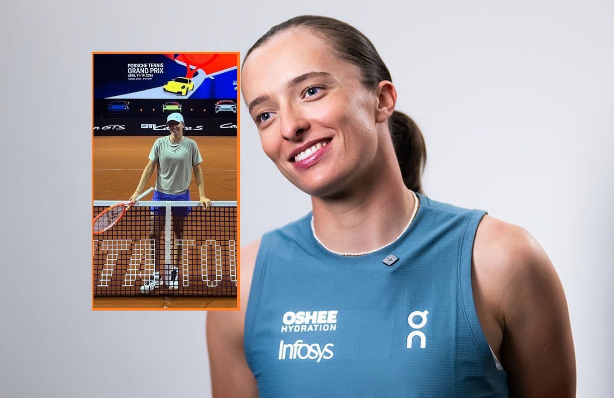 Świątek już w Stuttgarcie. Organizatorzy pokazali nagranie