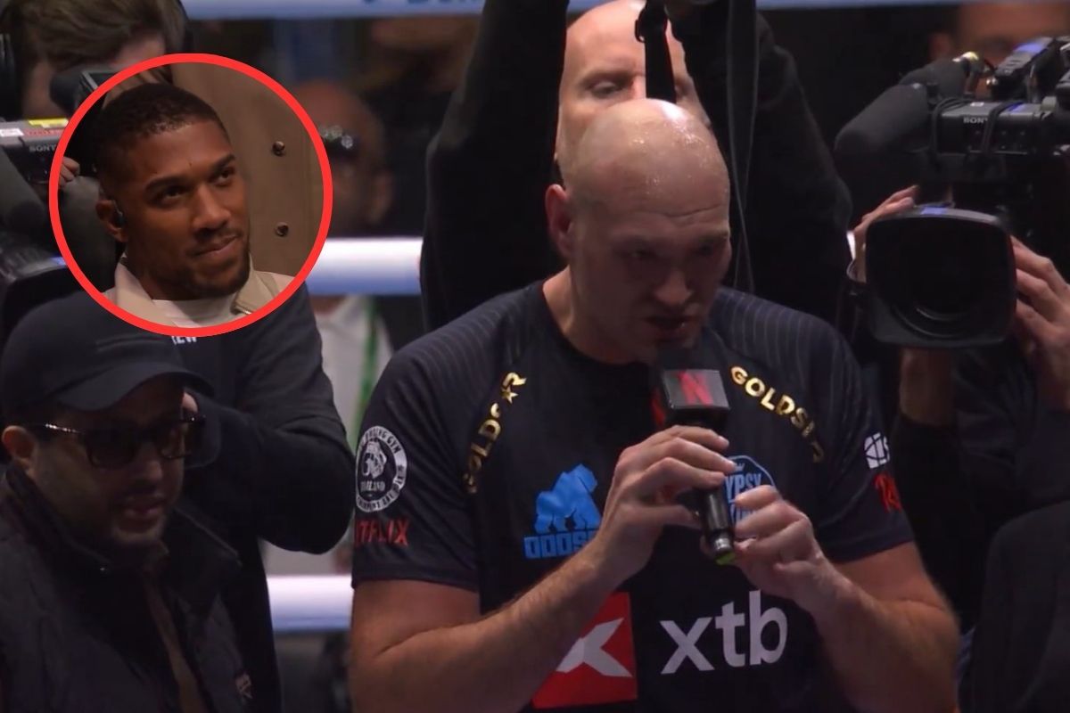 Fury wzywa Joshuę do walki. "Dajmy kibicom to, czego chcą"