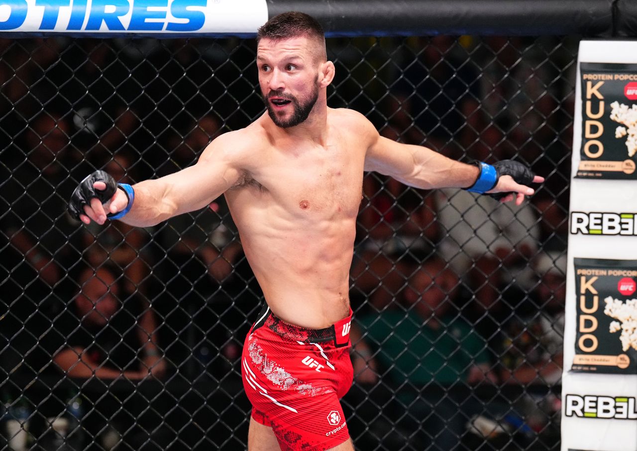 UFC 327: popis Mateusza Gamrota, walka zakończona przed czasem