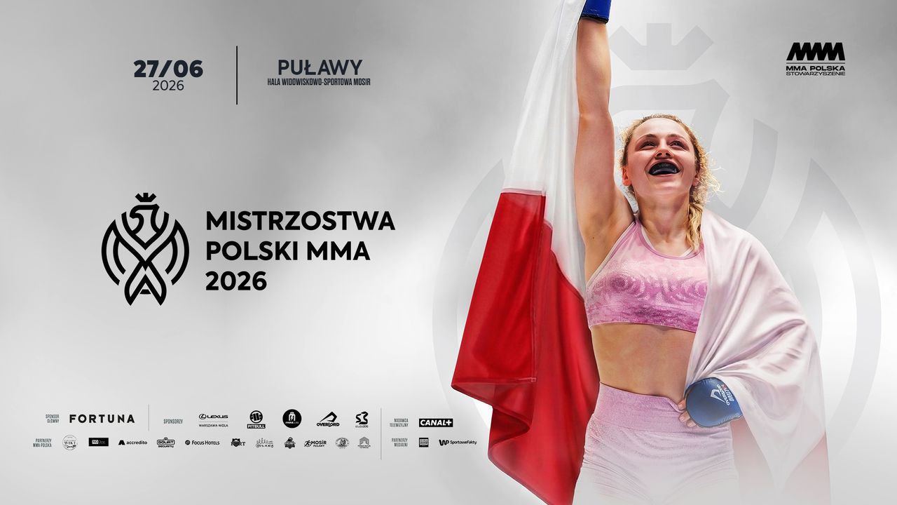 Mistrzostwa Polski MMA 2026 odbędą się w Puławach. Ruszyły zapisy!