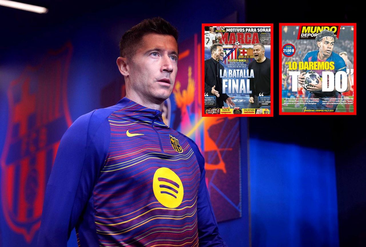 Cała Hiszpania czeka na ten mecz. Okładki mówią same za siebie