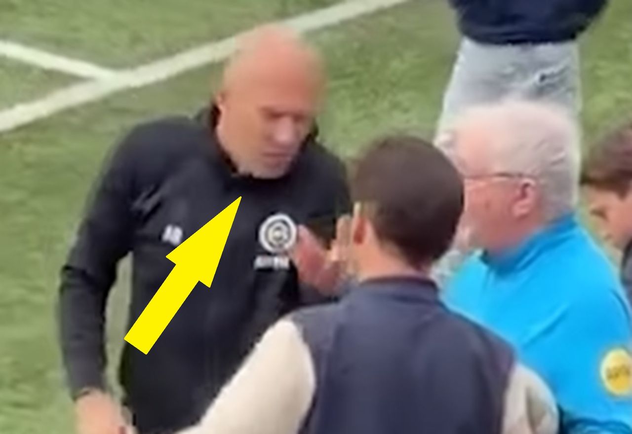 Rozjuszony Robben odepchnął człowieka. Wszystko się nagrało