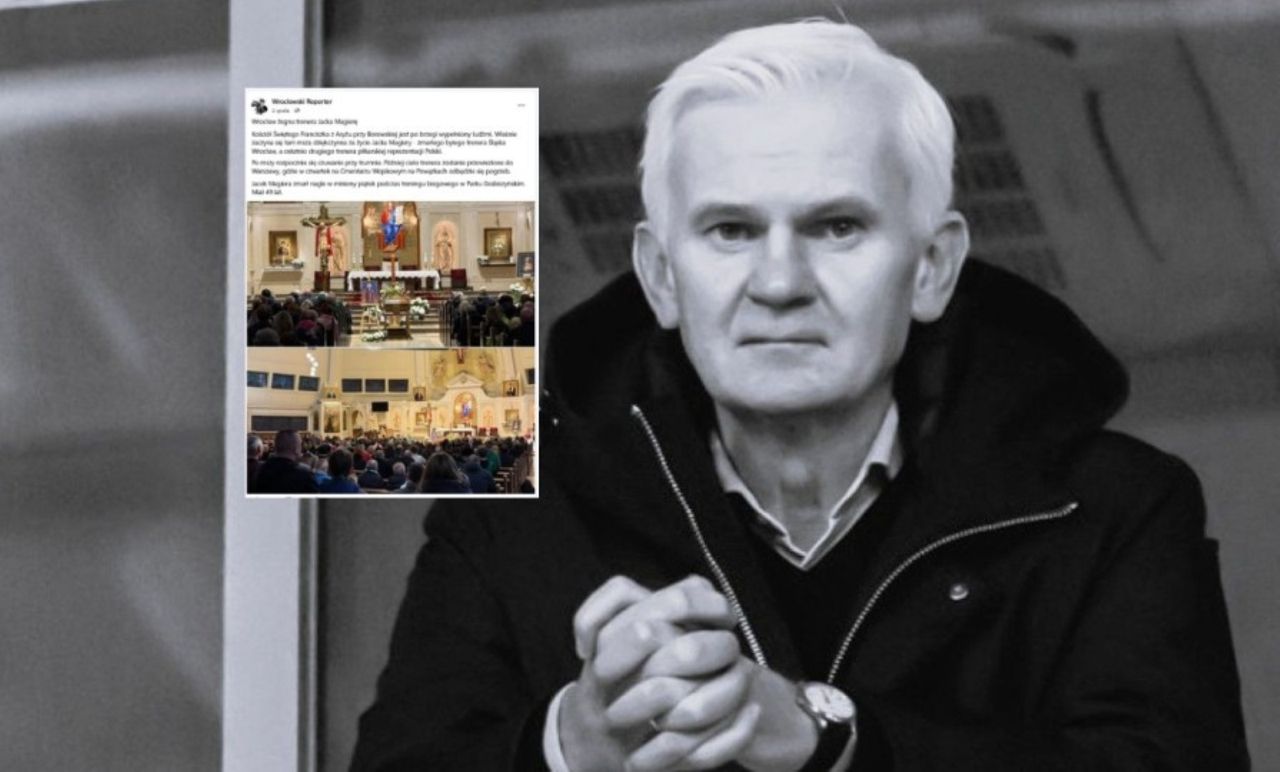 "On tylko zmienił sektor na trybunach". Wrocław żegna Jacka Magierę