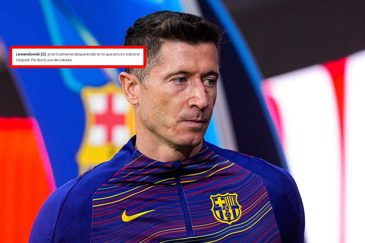 Oceny? Hiszpanie ostro o Lewandowskim. "Bez znaczenia"