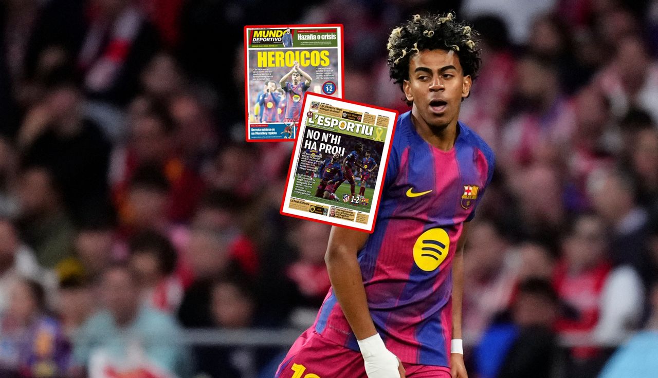 "Heroiczni". Oto okładki po odpadnięciu Barcelony z LM