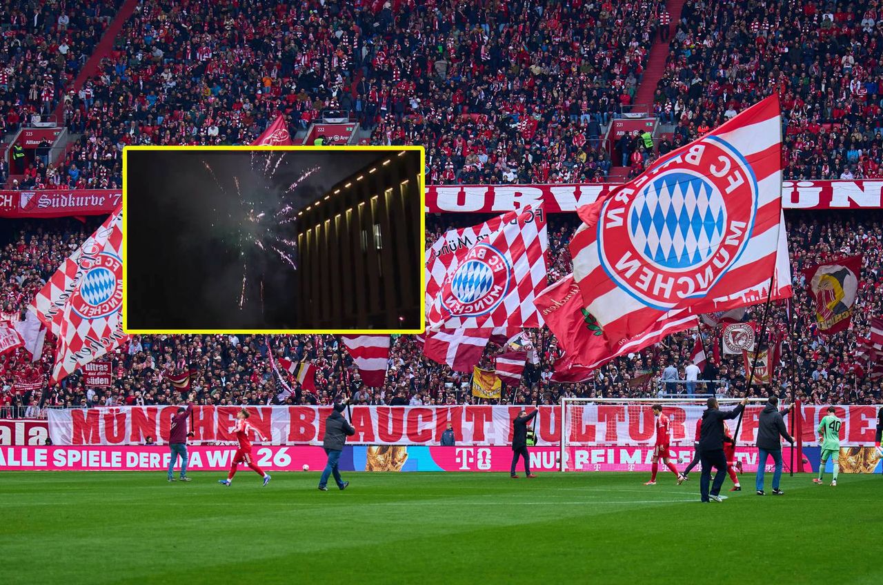 Fani Bayernu przeszkadzali piłkarzom Realu. Do sieci trafiło nagranie