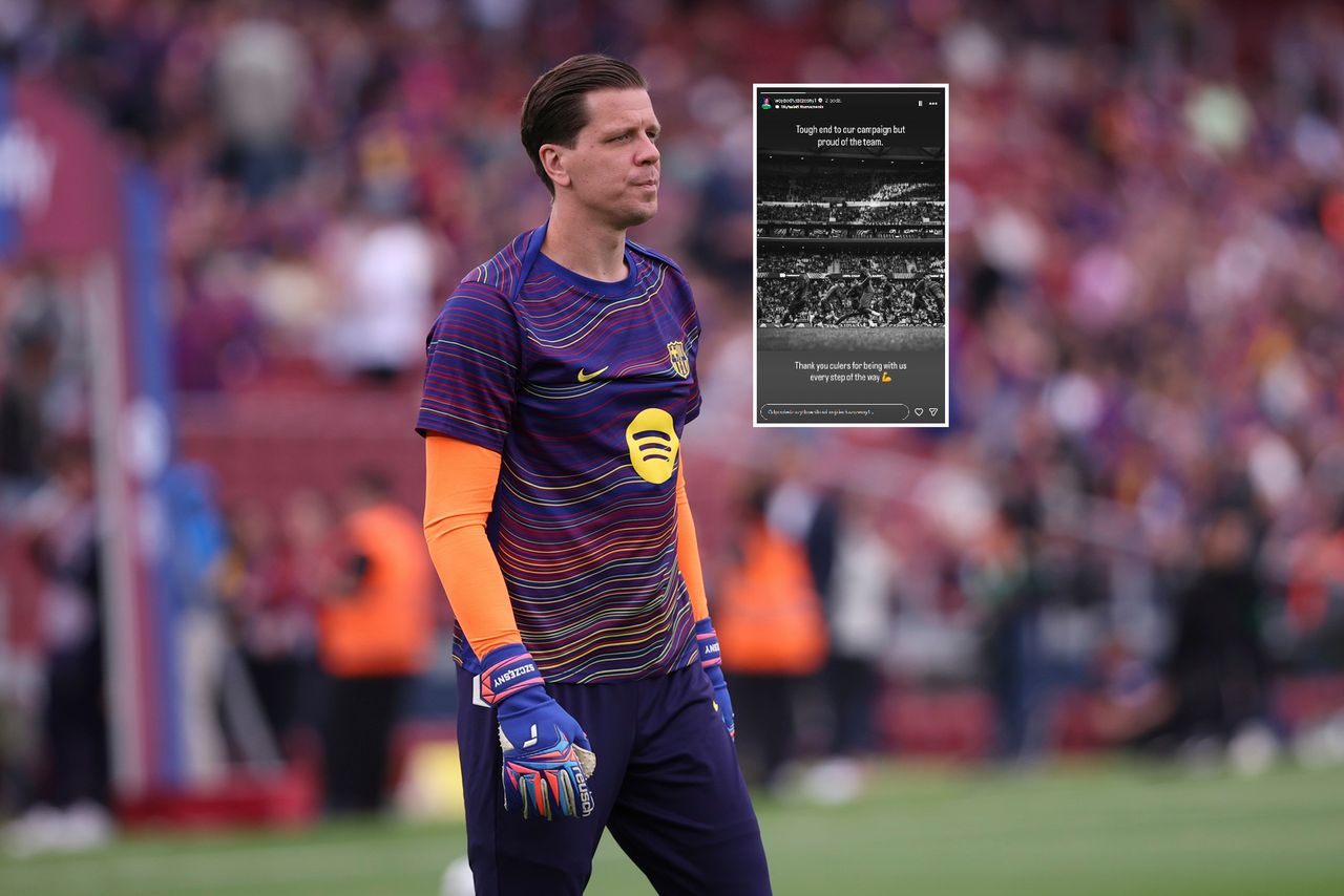 Szczęsny przemówił po niepowodzeniu Barcelony. Zwrócił się do kibiców