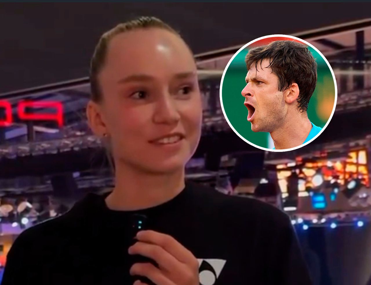 Rybakina chciałaby być szefową... Hurkacza. W tej dyscyplinie