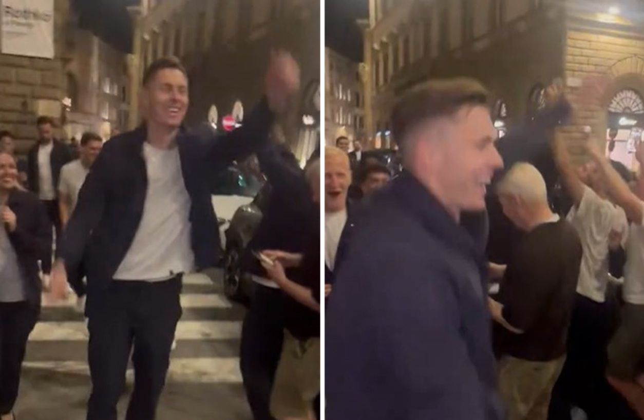 Sceny we Florencji. Anglicy szaleli na ulicach miasta